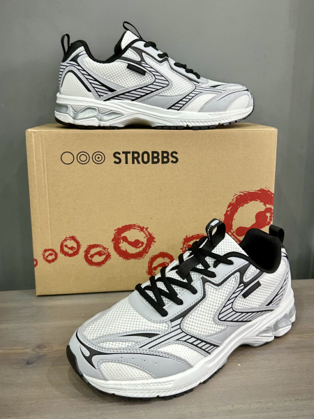 Кроссовки Strobbs C3719-6 белый-серый