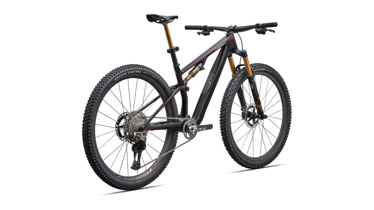 S-WORKS горные велосипеды Specialized S-Works Epic 8 Evo Di2 2026 Gloss Carbon / Green to Purple Viavi Fade / Brushed Liquid Артикул 90326-0303, 90326-0305, 90326-0302, 90326-0304
