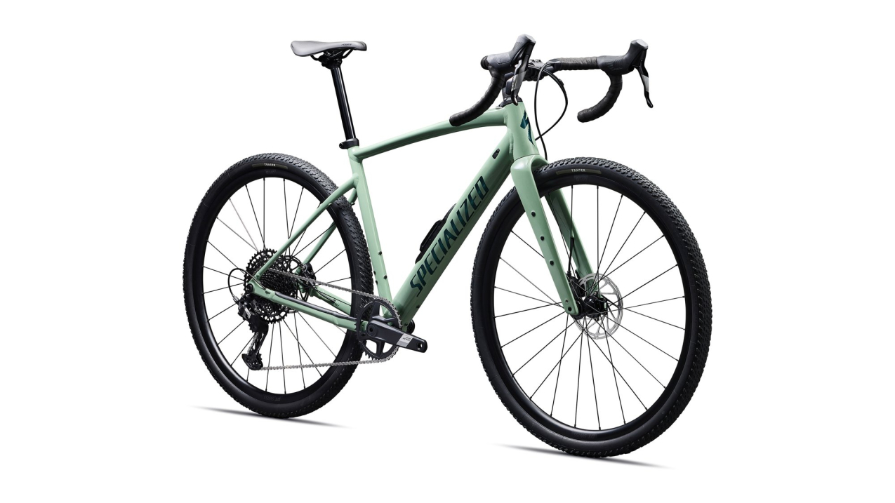Гравийные велосипеды, комфорт плюс Specialized Diverge 4 Comp Alloy 2026 SRAM Apex Gloss Pistachio / Emerald Metallic Артикул 95426-5456, 95426-5452, 95426-5449, 95426-5454, 95426-5461, 95426-5458