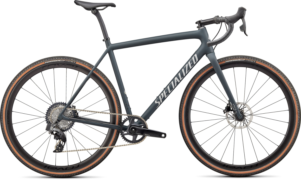 Циклокроссовые, внедорожные велосипеды Specialized Crux Expert 2022 Satin Forest / Light Silver Артикул 91422-3149, 91422-3161, 91422-3158, 91422-3156, 91422-3154, 91422-3152