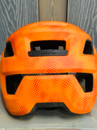 Шлемы Велошлем подростковый Met Shelter Orange/Red Артикул 3HM163CE00UNOR1