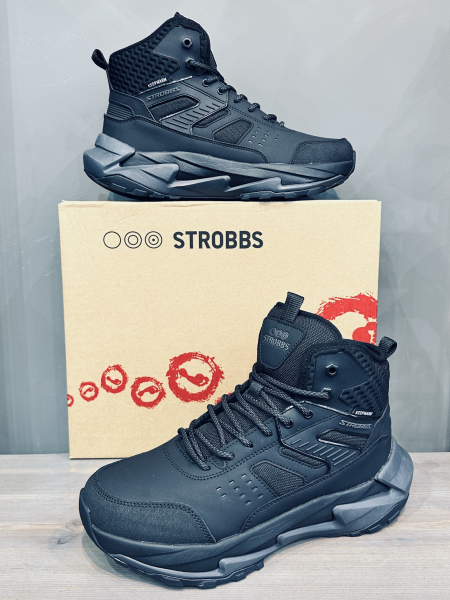 Кроссовки зимние Strobbs C9404-3 черный