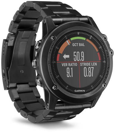 Спортивные часы Garmin Fenix 3 Sapphire HR с титановым браслетом Артикул 010-01338-7D