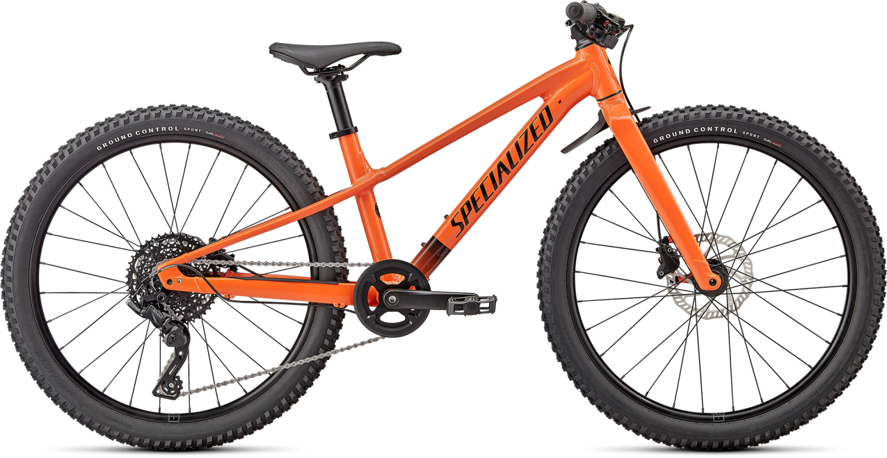 Подростковые,  для мальчиков, старше 8-ми лет Specialized Riprock 24 2022 Gloss Blaze/Black Артикул 96522-8411