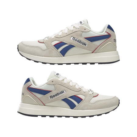 Кроссовки Кроссовки Reebok GL 1000 classic white/vector blue/vector red Артикул GY882911, GY882913, GY88299, GY88296, GY88297.5, GY882912, GY88299.5, GY88296.5, GY88294.5, GY882910, GY882910.5, GY88297, GY88298, GY88295