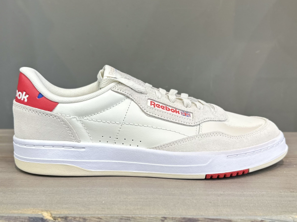 Кроссовки Кеды Reebok Court Peak alabaster/vector red/vector blue Артикул GX94345, GX943411.5, GX943411, GX943410.5