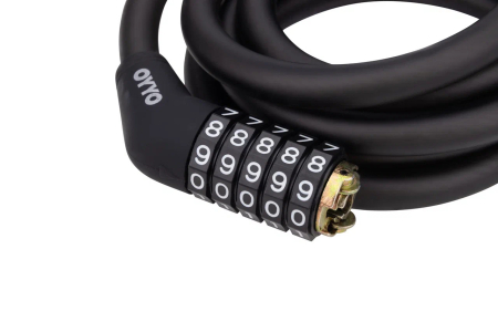Велосипедные замки Замок велосипедный OYYO CB33 с кодом 12х1500мм трос Артикул 