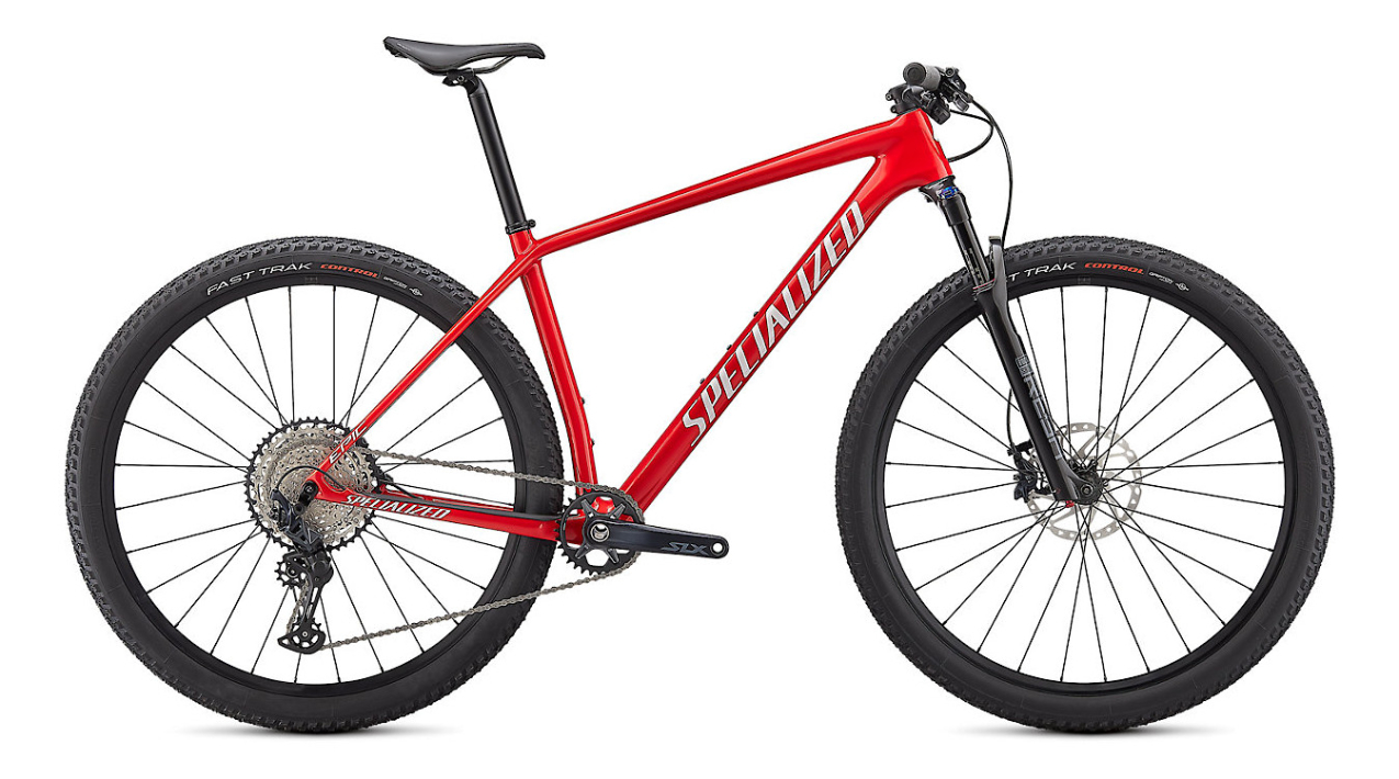 Купить Specialized Epic Hardtail Comp 2021 Gloss Flo Red Артикул 91321-5205, 91321-5202, 91321-5203, 91321-5204