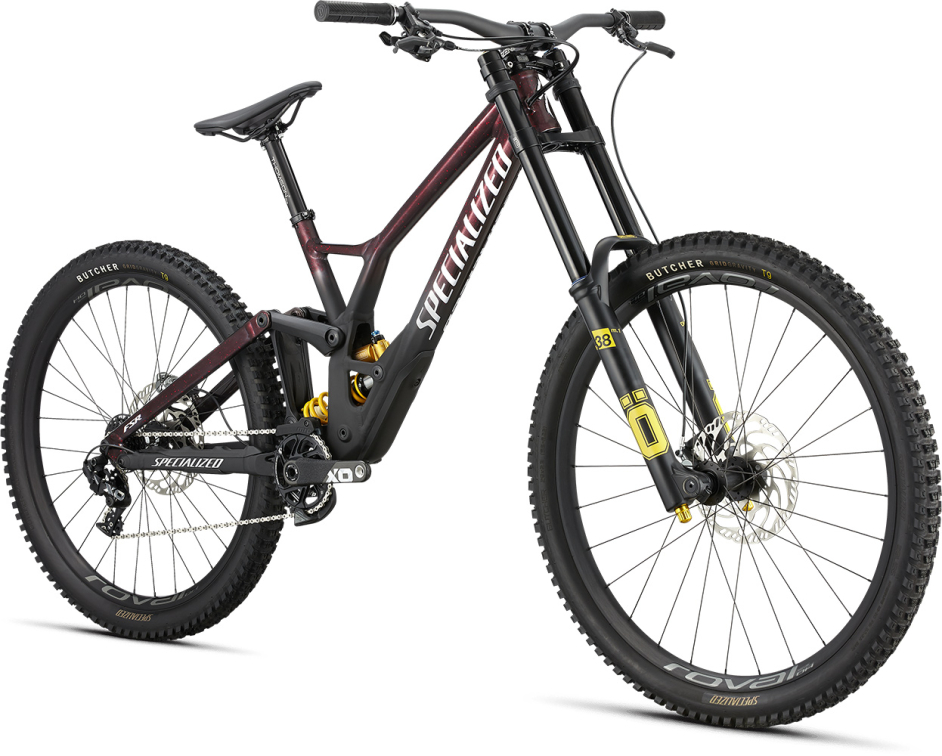 Купить Specialized Demo Race 2022 Gloss Red Onyx/Flo Red Speckles/Satin Black/Dove Grey Артикул 94522-0003, 94522-0002, 94522-0004