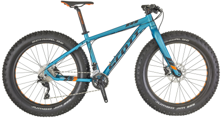Горные велосипеды Fatbike (Фэтбайк) Scott Big Jon 2019 синий-чёрный Артикул 7613368403807, 7613368403814, 7613368403777