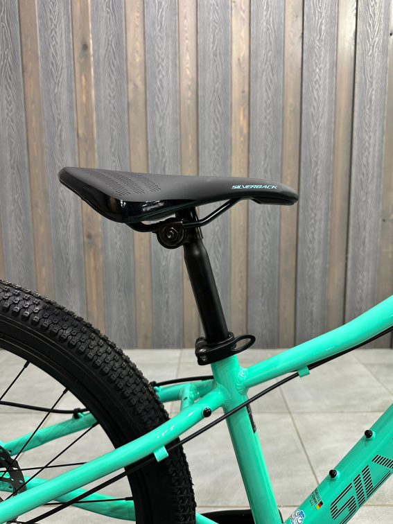 24 дюйма (7-11 лет) Silverback Spyke 24 D 1 Girl 2026 Gloss Mystic Teal/Gloss Black Артикул 4816026312845