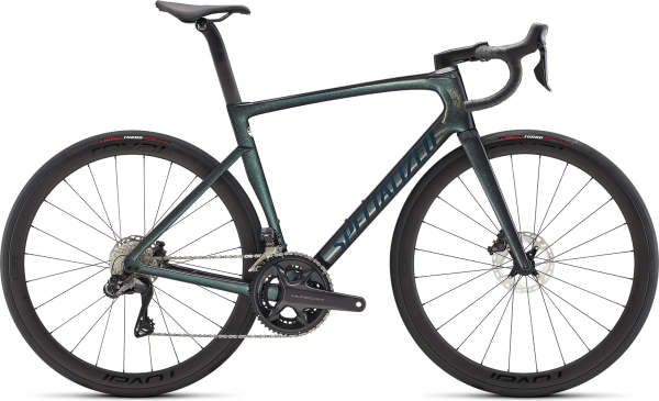 Specialized Tarmac SL7 Expert 2022 Gloss Carbon/Oil Tint/Forest Green