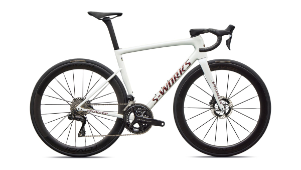 Specialized S-Works Tarmac SL8 Shimano Dura-Ace Di2 2026 Gloss Metallic White Silver
