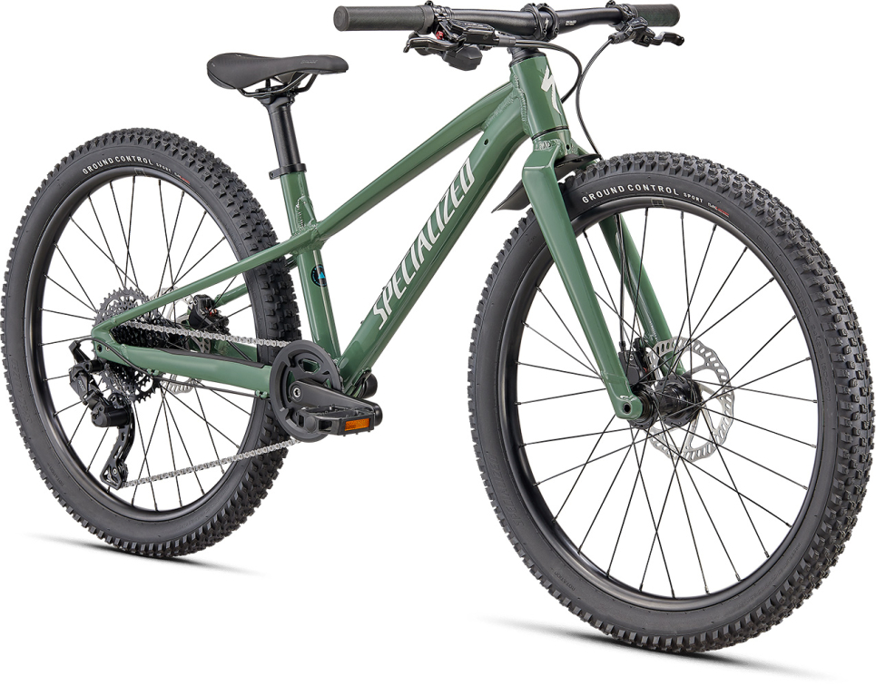 Подростковые,  для мальчиков, старше 8-ми лет Specialized Riprock 24 2022 Sage Green/White Артикул 96522-8511