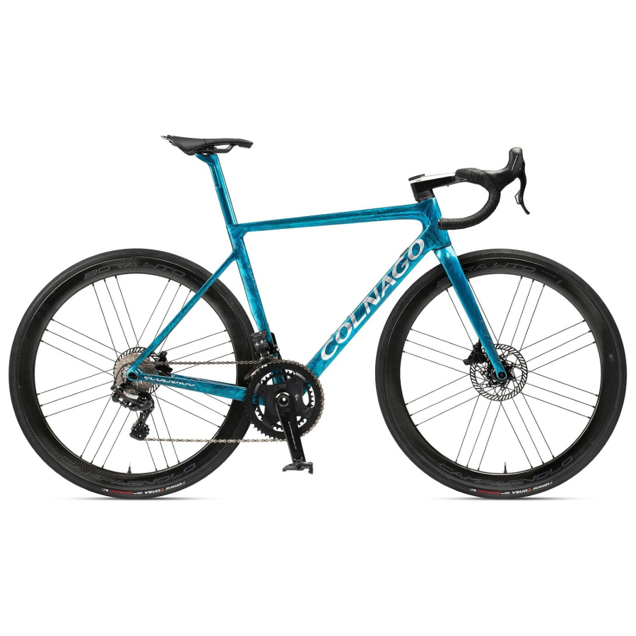 Шоссейные велосипеды Colnago V3Rs Disc Dura-Ace Di2 12v R600 RC19 Blue/Ice 2022 Артикул 1CCL.V3S.0TU.D2E.60С.52S.RC19.2966