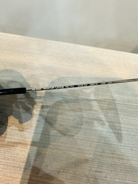 Очки Очки городские Ray-Ban Aviator оправа Polished Silver Metal линза Light Grey Gradient Артикул 