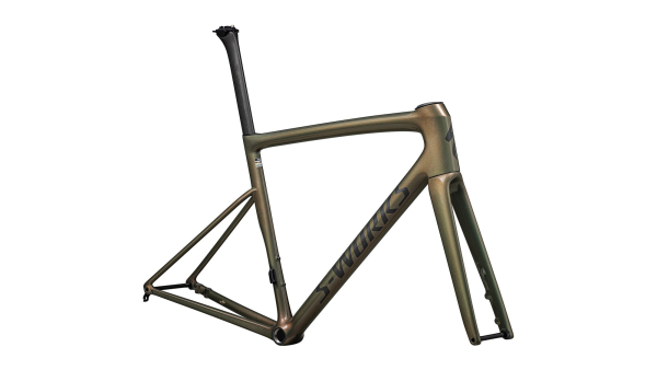 рама specialized s-works tarmac sl8 frameset 2025 gloss cypress metallic / magenta to gold pearl / s
