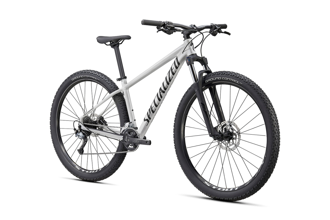 Купить Specialized Rockhopper Comp 27,5 2X 2021 Gloss Metallic White Silver / Satin Black Артикул 91520-2001, 91520-2003, 91520-2002
