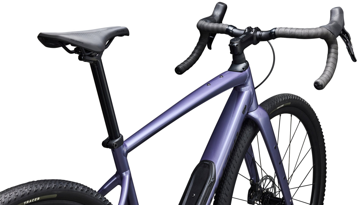Гравийные велосипеды, комфорт плюс Specialized Diverge 4 Comp Alloy 2026 SRAM Apex Gloss Mauve Metallic / Obsidian Артикул 95426-5154, 95426-5152, 95426-5149, 95426-5161, 95426-5158, 95426-5156
