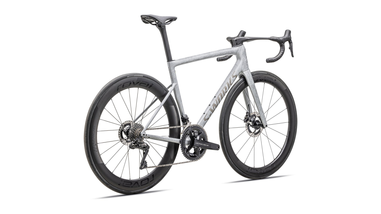 S-WORKS велосипеды шоссе Specialized S-Works Tarmac SL8 Dura-Ace Di2 2025 Gloss Dove Grey / Silver Dust Blurred Impasto Артикул 94925-0044, 94925-0061, 94925-0049, 94925-0058, 94925-0056, 94925-0052, 94925-0054