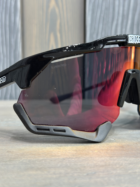 Очки Очки спортивные Scicon AeroShade XL оправа Black Gloss линза SCNPP Multimirror Red Артикул 
