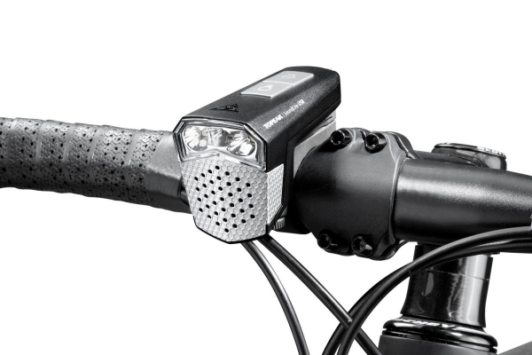 Фонарь передний Topeak SoundLite USB w/wireless sound controller с беспров.звук.упр-ем с заряд