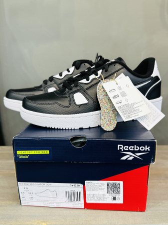 Кроссовки Кеды Reebok Resonator Low core black/core black/ftwr white Артикул GY62899.5, GY628910, GY62898.5, GY628911.5, GY62899, GY62897, GY62897.5, GY628910.5, GY628912, GY628911