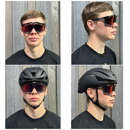 Очки Очки спортивные Scicon AeroShade XL оправа Black Gloss линза SCNPP Multimirror Red Артикул 