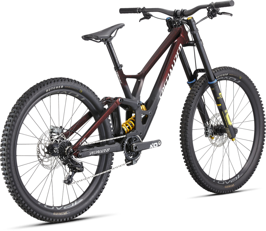 Купить Specialized Demo Race 2022 Gloss Red Onyx/Flo Red Speckles/Satin Black/Dove Grey Артикул 94522-0003, 94522-0002, 94522-0004