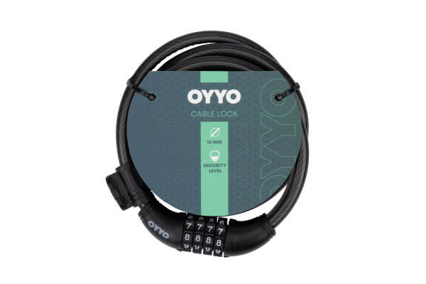 Замок велосипедный OYYO CB30 с кодом 10х1200мм трос
