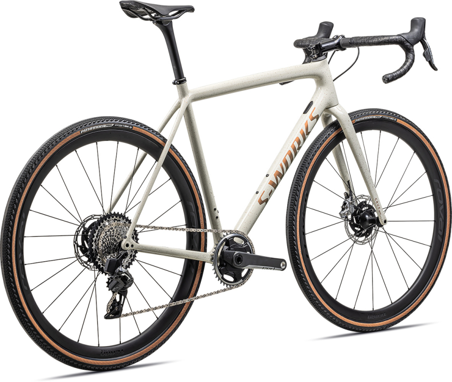 Циклокроссовые, внедорожные велосипеды Specialized S-Works Crux 2023 Gloss Birch Red Gold Pearl Speckle/Red Gold Артикул 91423-0052, 91423-0061, 91423-0058, 91423-0049, 91423-0054, 91423-0056