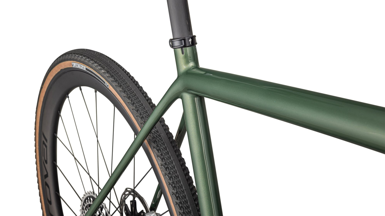 Циклокроссовые, внедорожные велосипеды Specialized S-Works Crux Sram Red XPLR 2025 Gloss Cypress Metallic / Viavi Gold To Silver Pearl Артикул 91425-0061, 91425-0058, 91425-0056, 91425-0054, 91425-0049, 91425-0052