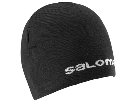 Шапки, кеппи, бейсболки Шапка Salomon Beanie Black Артикул 