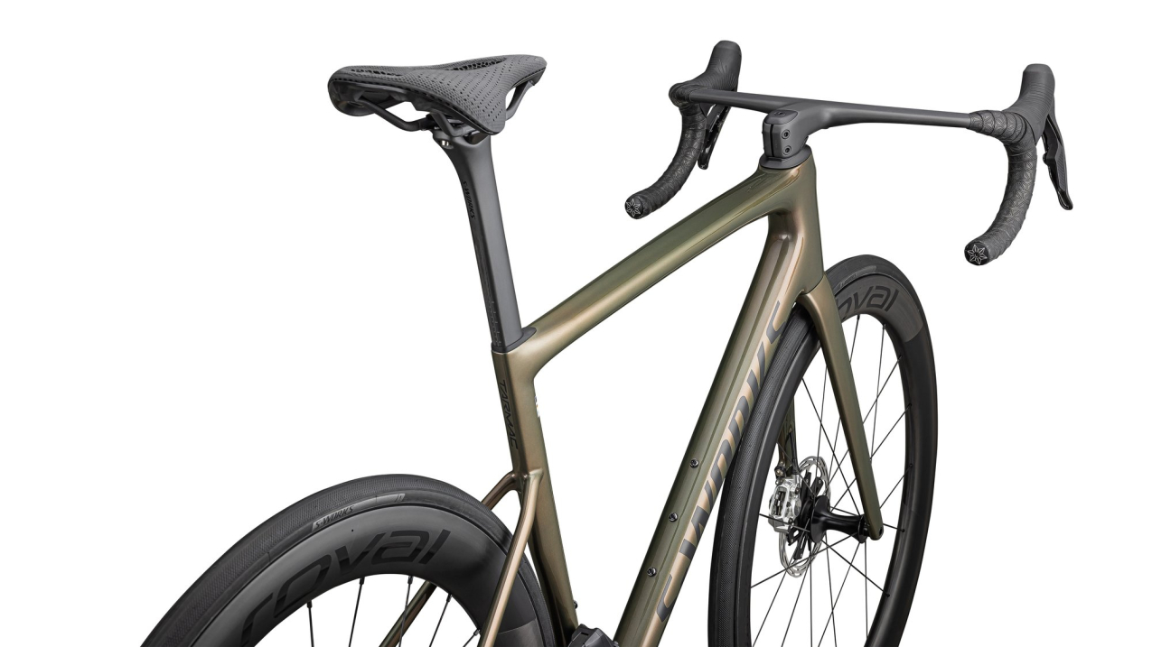 S-WORKS велосипеды шоссе Specialized S-Works Tarmac SL8 - Sram Red AXS 2025 Gloss Cypress Metallic/Magenta To Gold Pearl Артикул 90625-0144, 90625-0156, 90625-0149, 90625-0161, 90625-0152, 90625-0158, 90625-0154