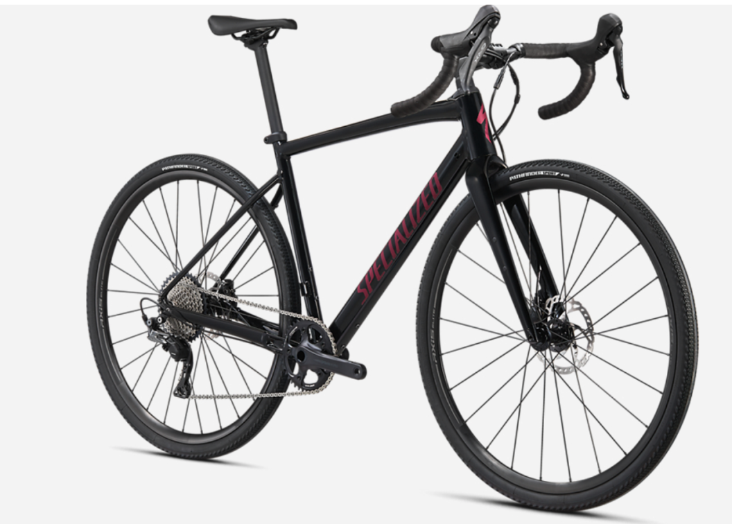 Гравийные велосипеды, комфорт плюс Specialized Diverge Comp E5 2021 Gloss Tarmac Black/Satin Maroon/Chrome/Clean Артикул 96220-5556, 96220-5561, 96220-5554, 96220-5564, 96220-5558, 96220-5552