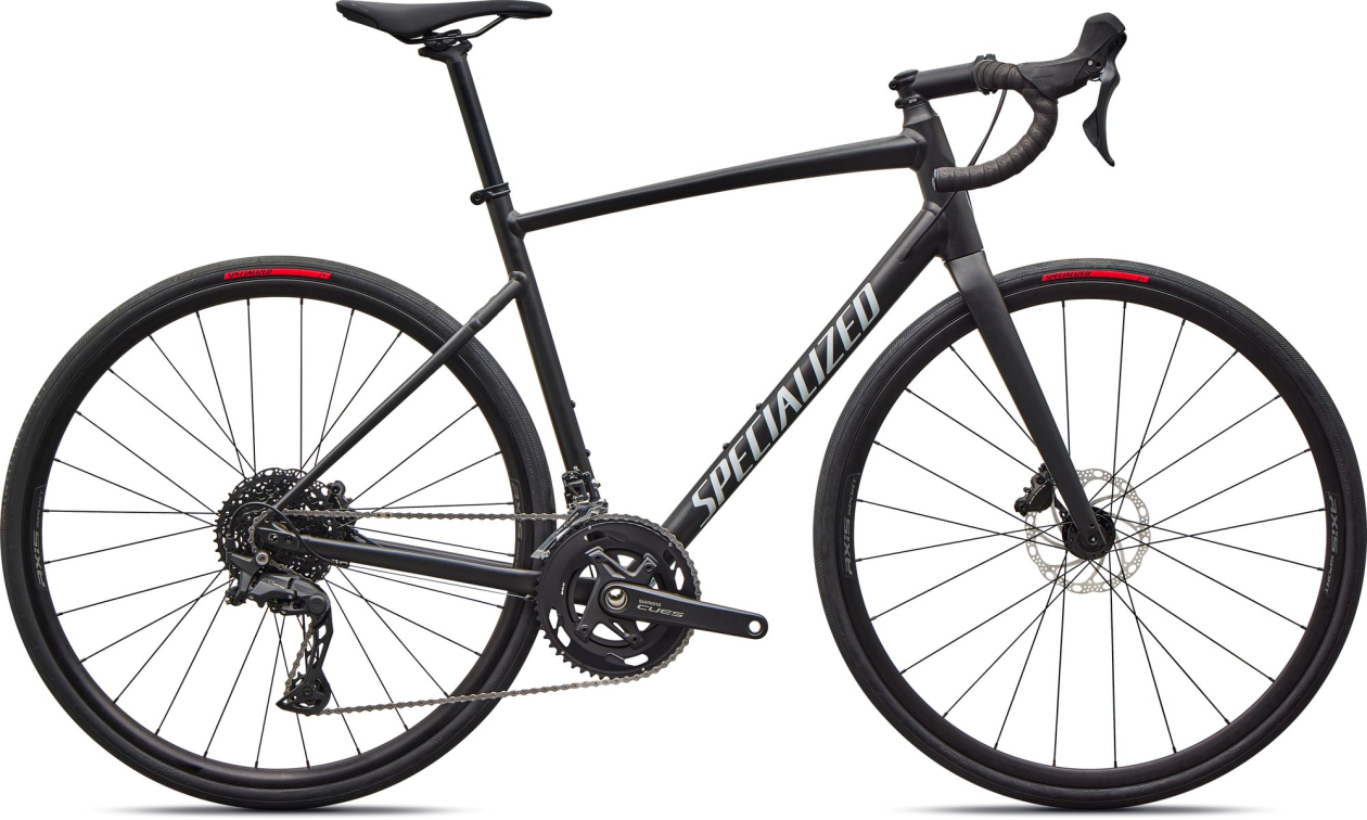 Шоссейные велосипеды Specialized Allez 2026 Obsidian / Dove Grey Артикул 90026-6058, 90026-6054, 90026-6061, 90026-6044, 90026-6049, 90026-6052, 90026-6056