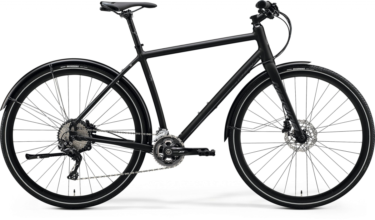 Городские велосипеды Merida Crossway Urban XT Edition 2020 черный Артикул 6110835984, 6110835973