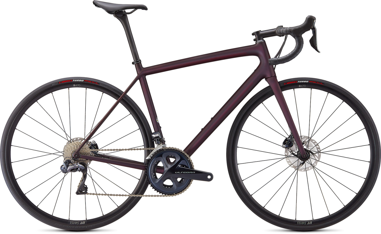 Шоссейные велосипеды Specialized Aethos Expert 2021 Satin Red Tint/Dream Silver Артикул 97221-3149, 97221-3156, 97221-3158, 97221-3152, 97221-3161
