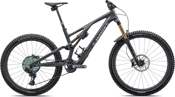 Specialized S-Works Stumpjumper EVO 2023 Carbon / Brushed Liquid Black Metal / Limestone / Brushed