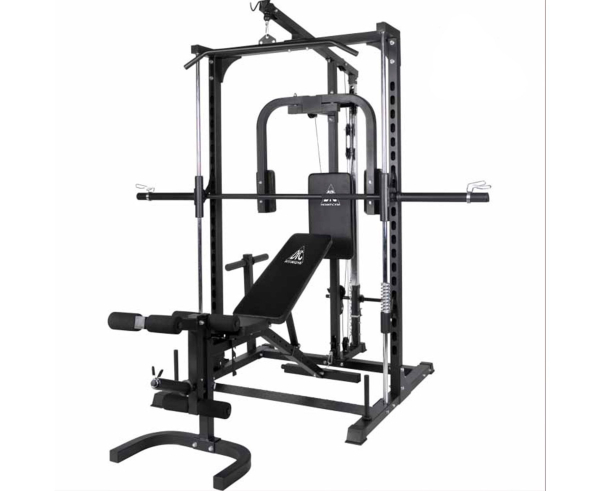 Силовой комплекс DFC HomeGym со скамьей D943