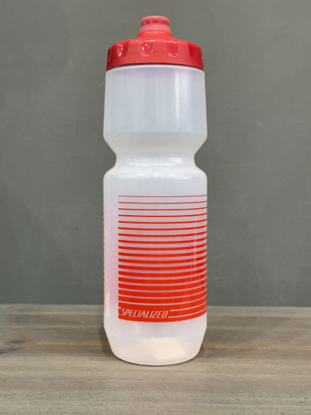 Фляга Specialized Purist Fixy Linear Stripe Clear Red 770мл