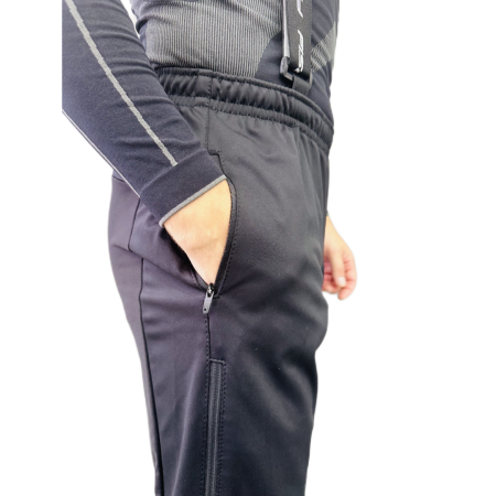 Брюки и тайтсы Брюки мужские Fischer Softshell Light black Артикул 2000999823145, 2000999823138