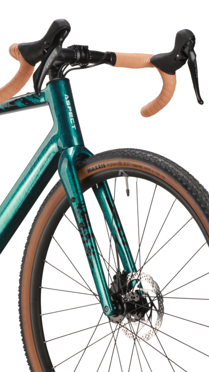 Гравийные велосипеды, ригиды Aspect Allroad CF Expert 2026 Зелёный Артикул 4660447850260, 4660447850277