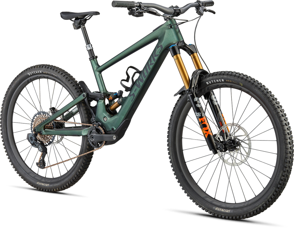 TURBO KENEVO - Больше трейлов! Specialized S-Works Turbo Kenevo SL 2021 Gloss Oak Green Metallic / Satin Blac Артикул 98021-0003, 98021-0002, 98021-0005, 98021-0004