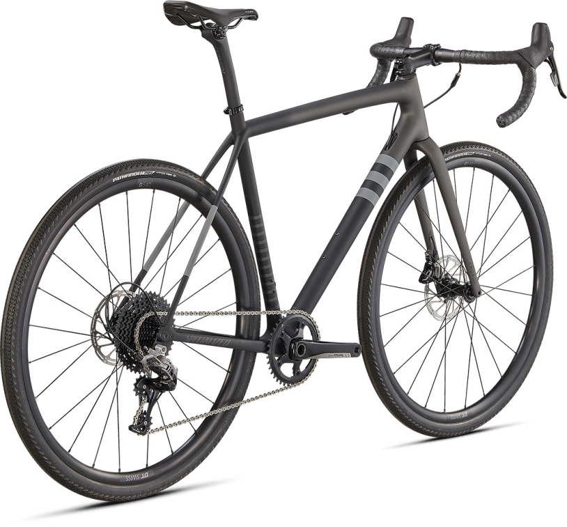 Циклокроссовые, внедорожные велосипеды Specialized Crux Comp 2022 Satin Smoke / Black / Cool Grey Артикул 91422-5158, 91422-5152, 91422-5161, 91422-5156, 91422-5149, 91422-5154