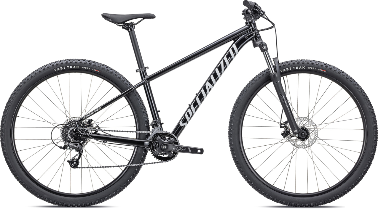 Купить Specialized Rockhopper 26 2022 Gloss Tarmac Black / White Артикул 91522-7300