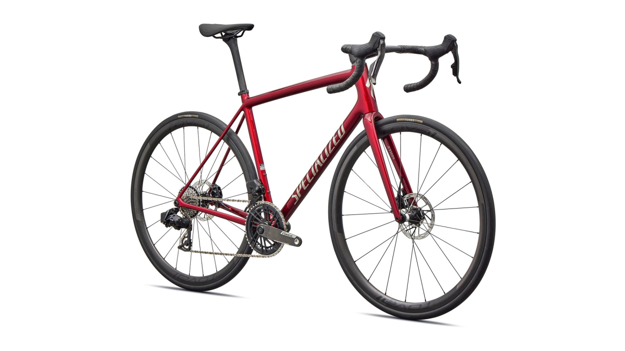 Шоссейные велосипеды Specialized Aethos 2 Pro SRAM Force AXS 2026 Gloss Red Sky Артикул 97226-1361, 97226-1358, 97226-1354, 97226-1356, 97226-1349, 97226-1352