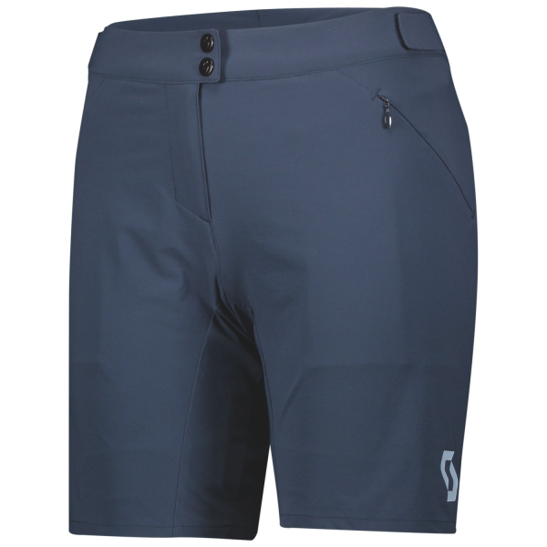 Шорты женские Scott Endurance с памперсом midnight blue