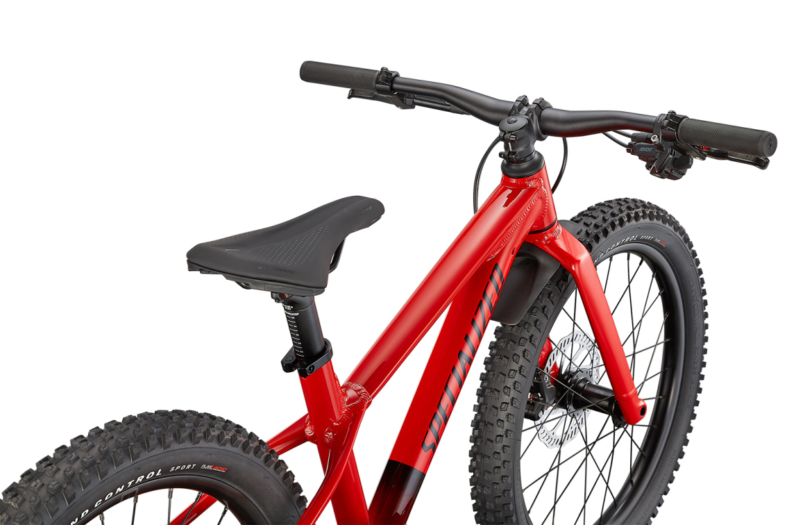 Для мальчиков с 6-ти до 7-ми лет Specialized Riprock 20 FLORED/BLK Артикул 96522-8009
