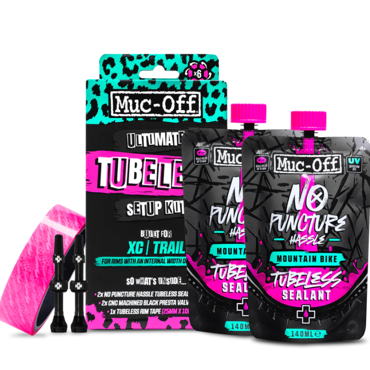 Бескамерная технология Набор для бескамерных покрышек Muc-Off 20085 Ultimate Tubeless Setup Kit (XC/ Артикул 